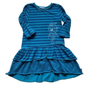Naartjie Sz3 Teal Dress